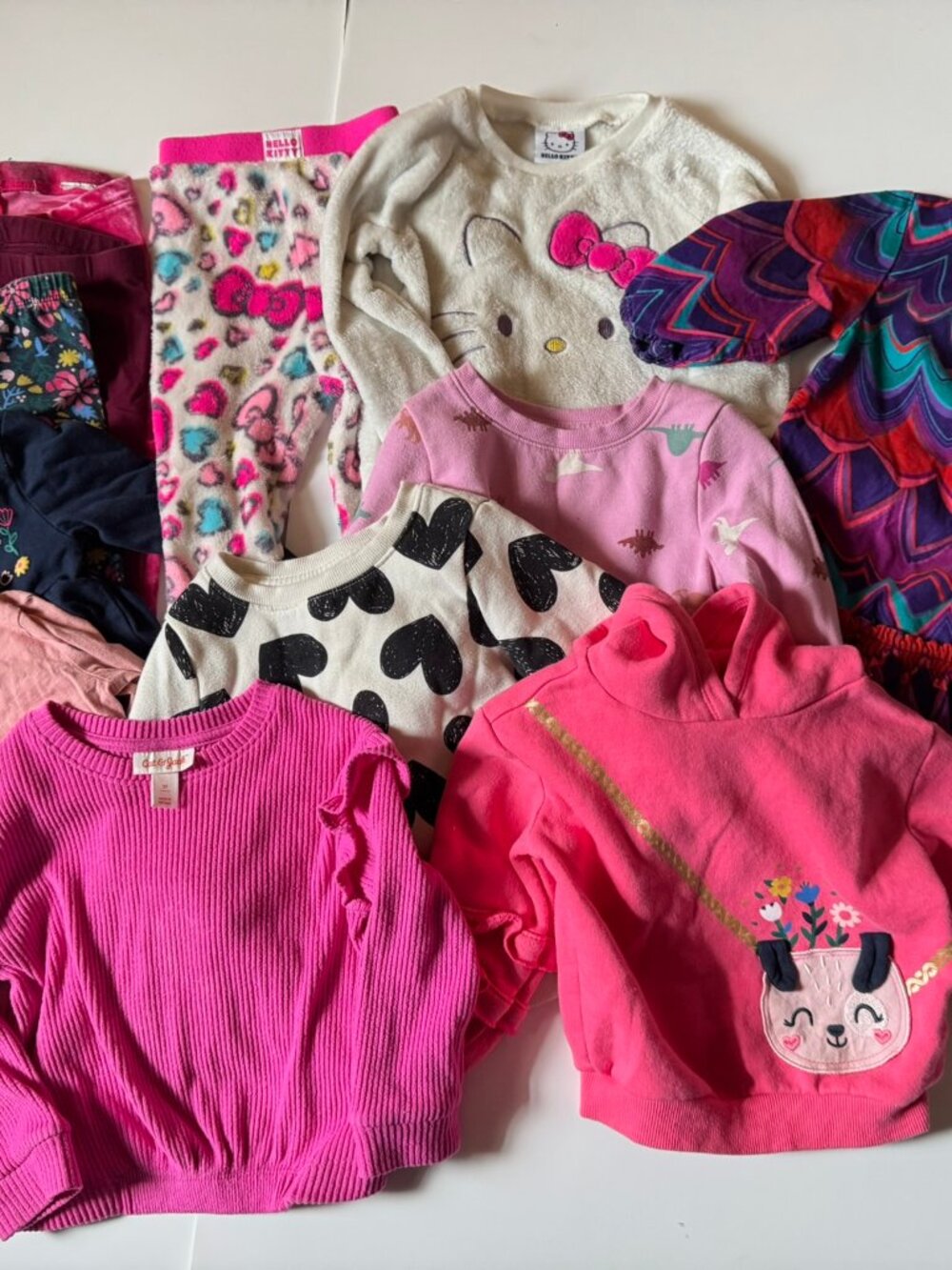 2T Sweatshirts Pants Long Tops Baby Gap Dress Clothes Bundle 12 pieces